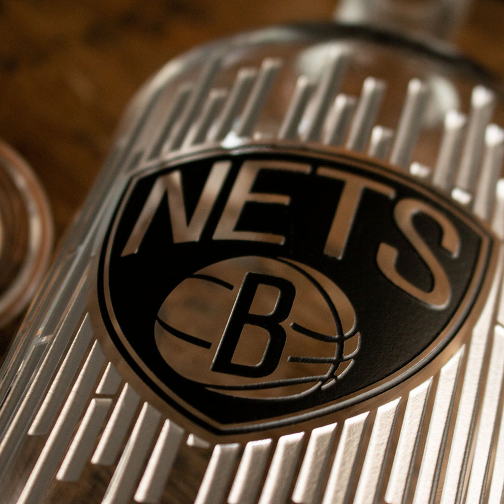 Brooklyn Nets Court Decanter