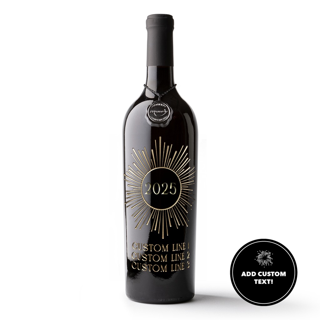 2025 Burst Custom Etched Wine