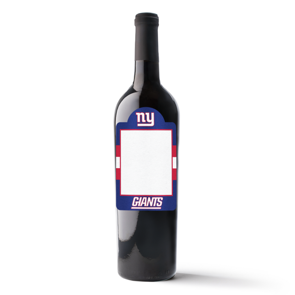 New York Giants Custom Photo Label