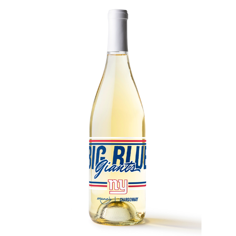 New York Giants Big Blue Chardonnay