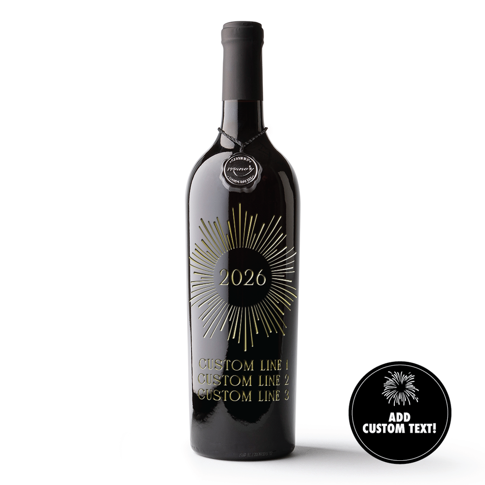 2026 Burst Custom Etched Wine – Mano's Wine