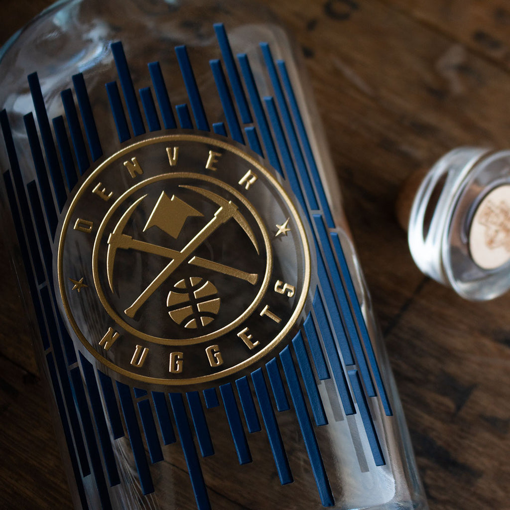 Denver Nuggets Court Decanter