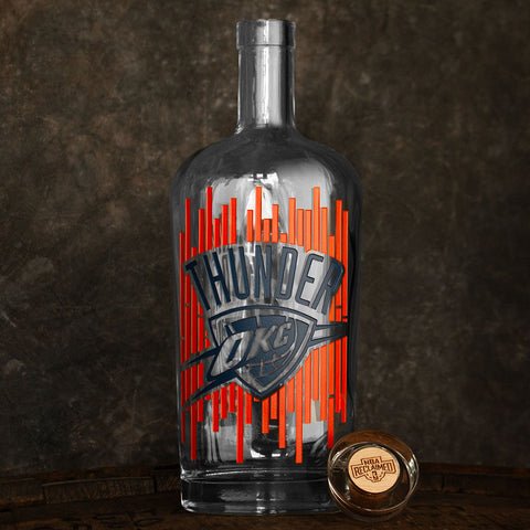 Oklahoma City Thunder Court Decanter