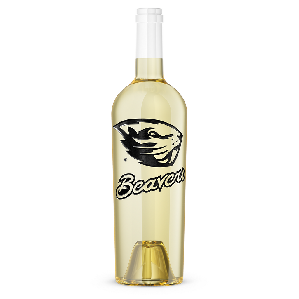 Oregon State Beavers Logo Chardonnay