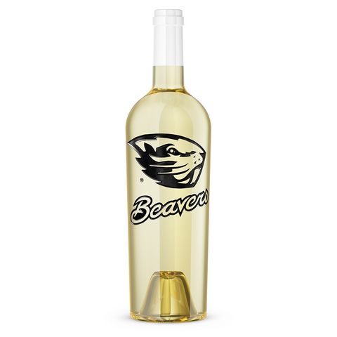 Oregon State Beavers Logo Chardonnay