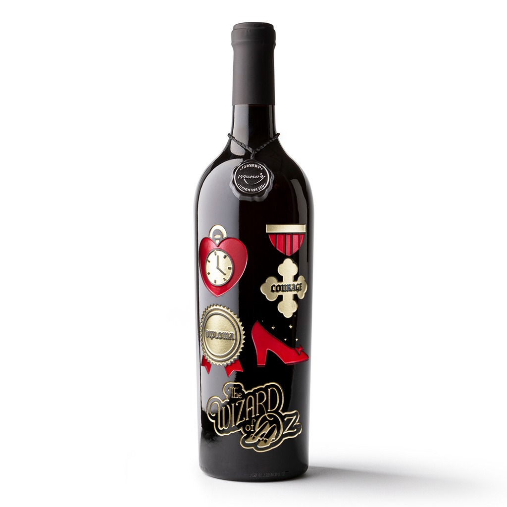 The Wizard of Oz Icon Etched Wine
