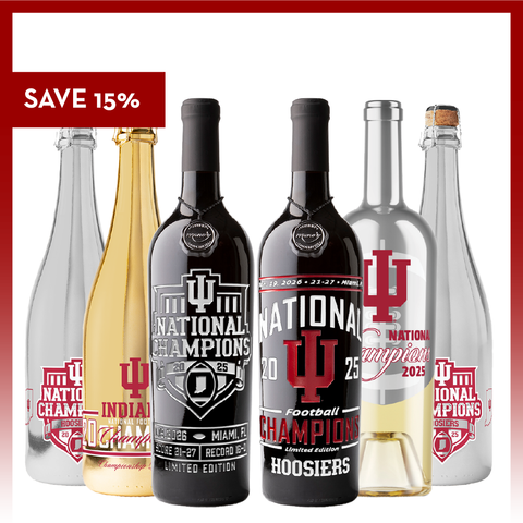 Indiana University 2025 National Champions Collectors 6 Pack