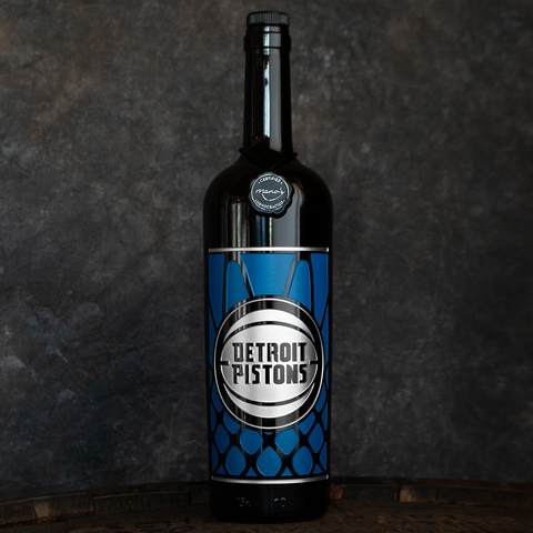 Detroit Pistons Net Display Bottle