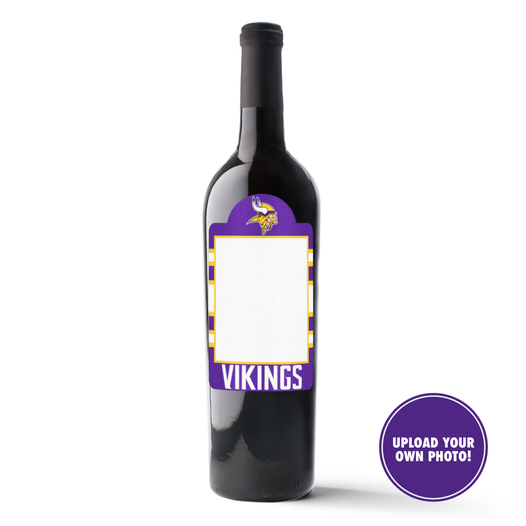 Minnesota Vikings Photo Label Cabernet Sauvignon