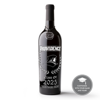 Providence College Custom Alumni Etched Wine