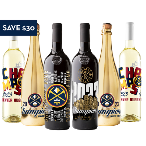 Denver Nuggets 2023 Champions 6 Pack