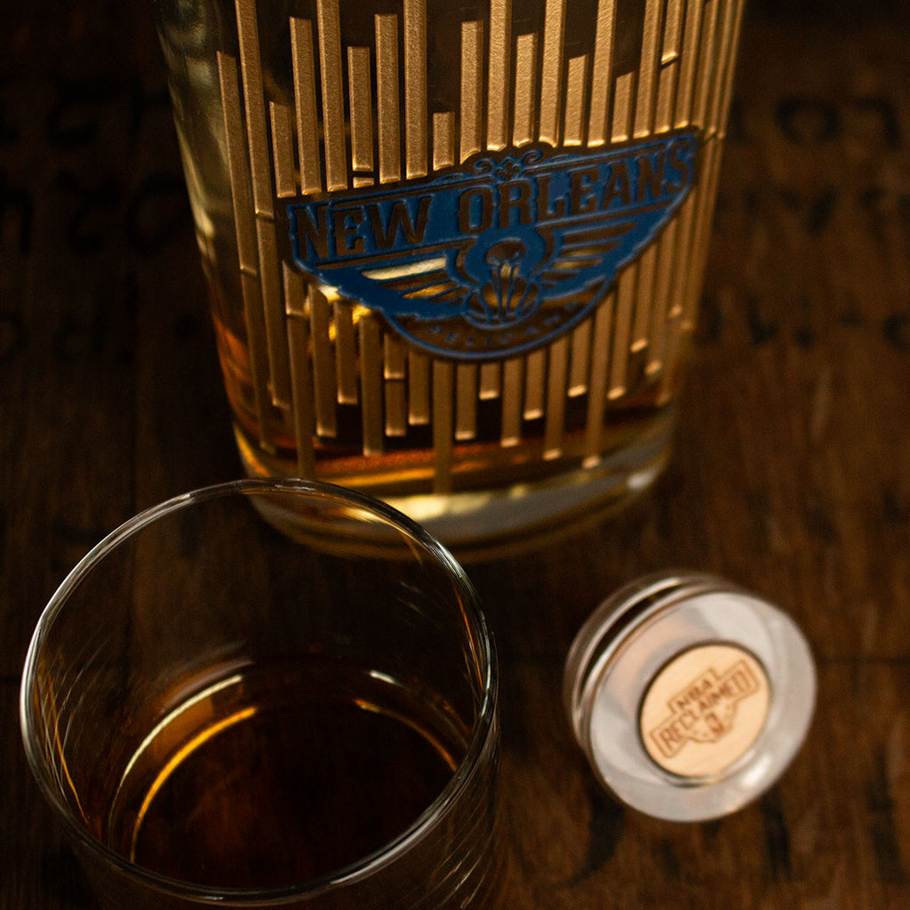 New Orleans Pelicans Court Decanter