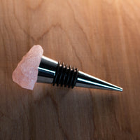 Pink Crystal Wine Stopper