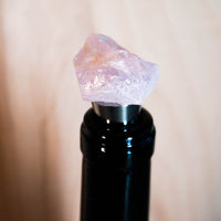 Pink Crystal Wine Stopper