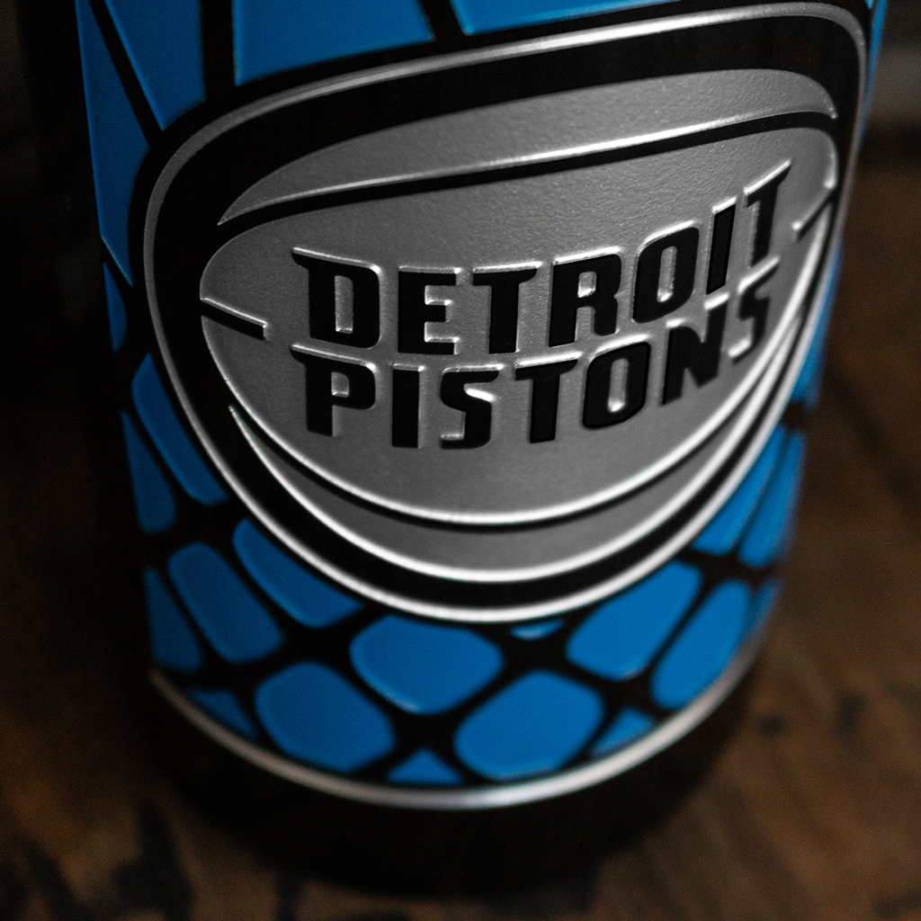 Detroit Pistons Net Display Bottle