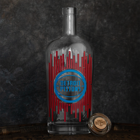 Detroit Pistons Court Decanter