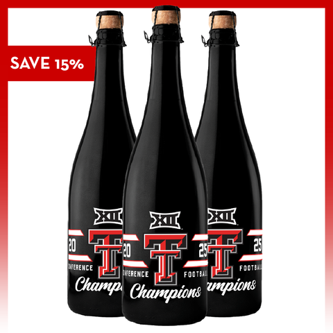 Texas Tech 2025 Big 12 Football Champions 3 Pack