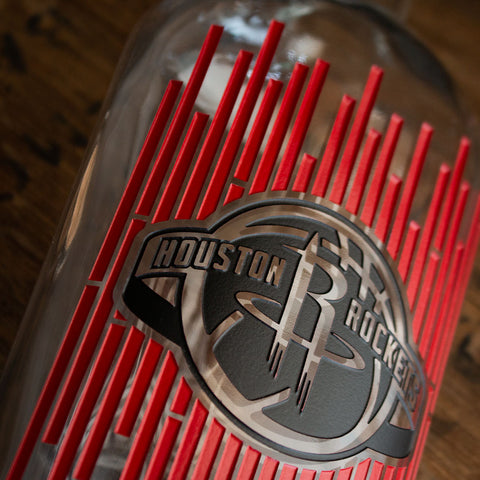 Houston Rockets Court Decanter