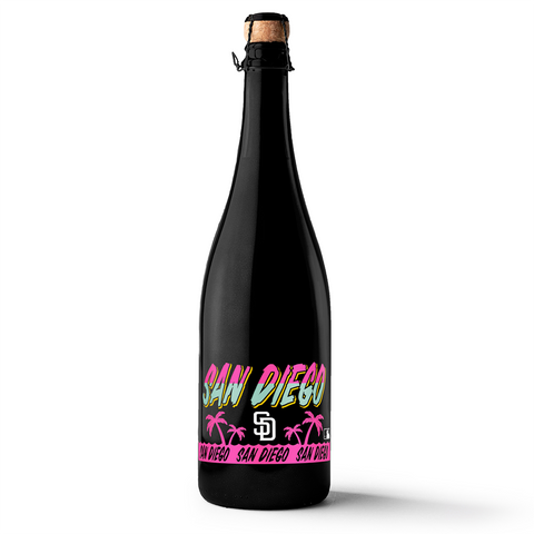 San Diego Padres City Connect Black Bubbly