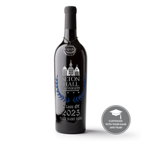 Seton Hall University Custom Alumni Etched Wine