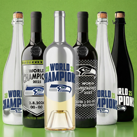 Seattle Seahawks 2025 World Champions Collectors 6 Pack