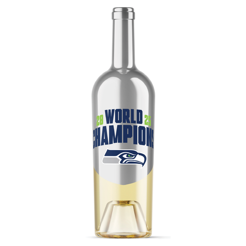 Celebrate the Seattle Seahawks winning the 2025 World Championship with chardonnay wine from Mano's Wine!
