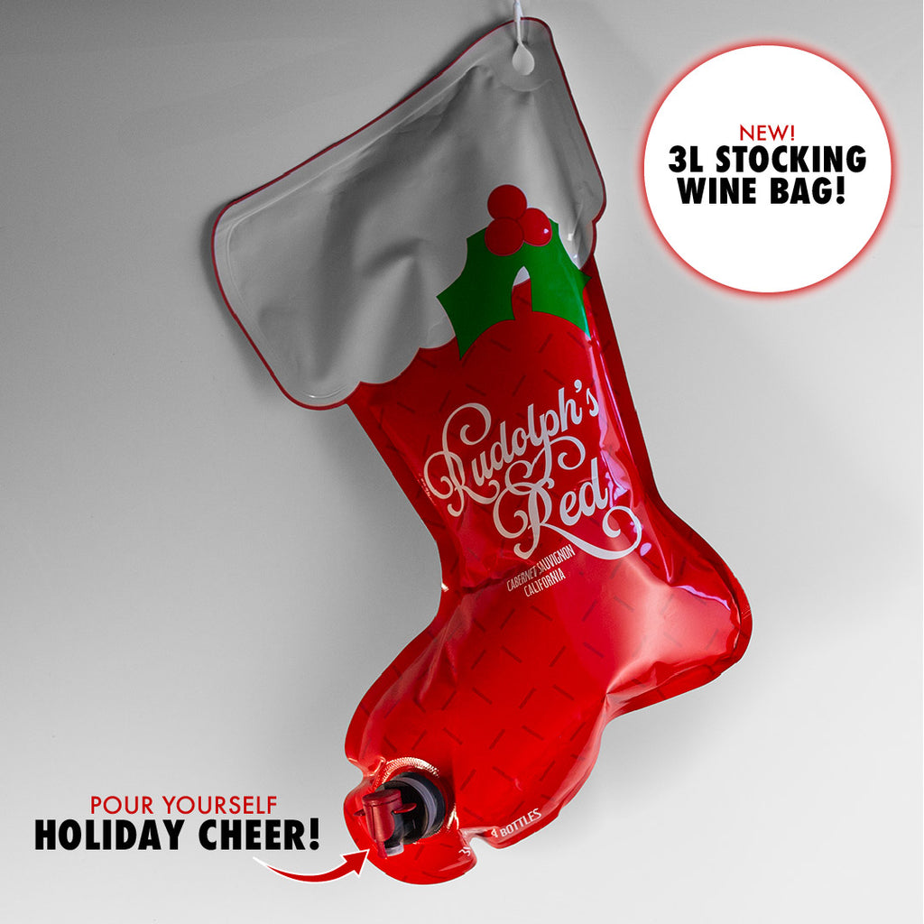 Rudolph Red 3L Holiday Stocking