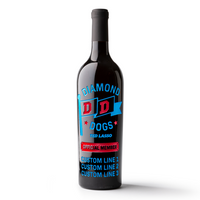 Ted Lasso Diamond Dogs Custom Etched Wine