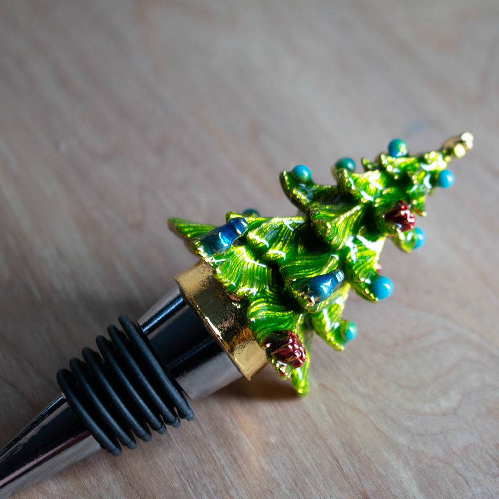 Christmas Tree Wine Stopper