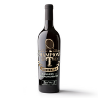 Texas Rangers 2023 World Series Vault Etched Wine