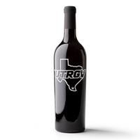 The University of Texas Rio Grande Valley Logo Etched Wine