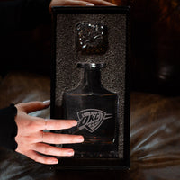 Oklahoma City Thunder Square 1L Decanter