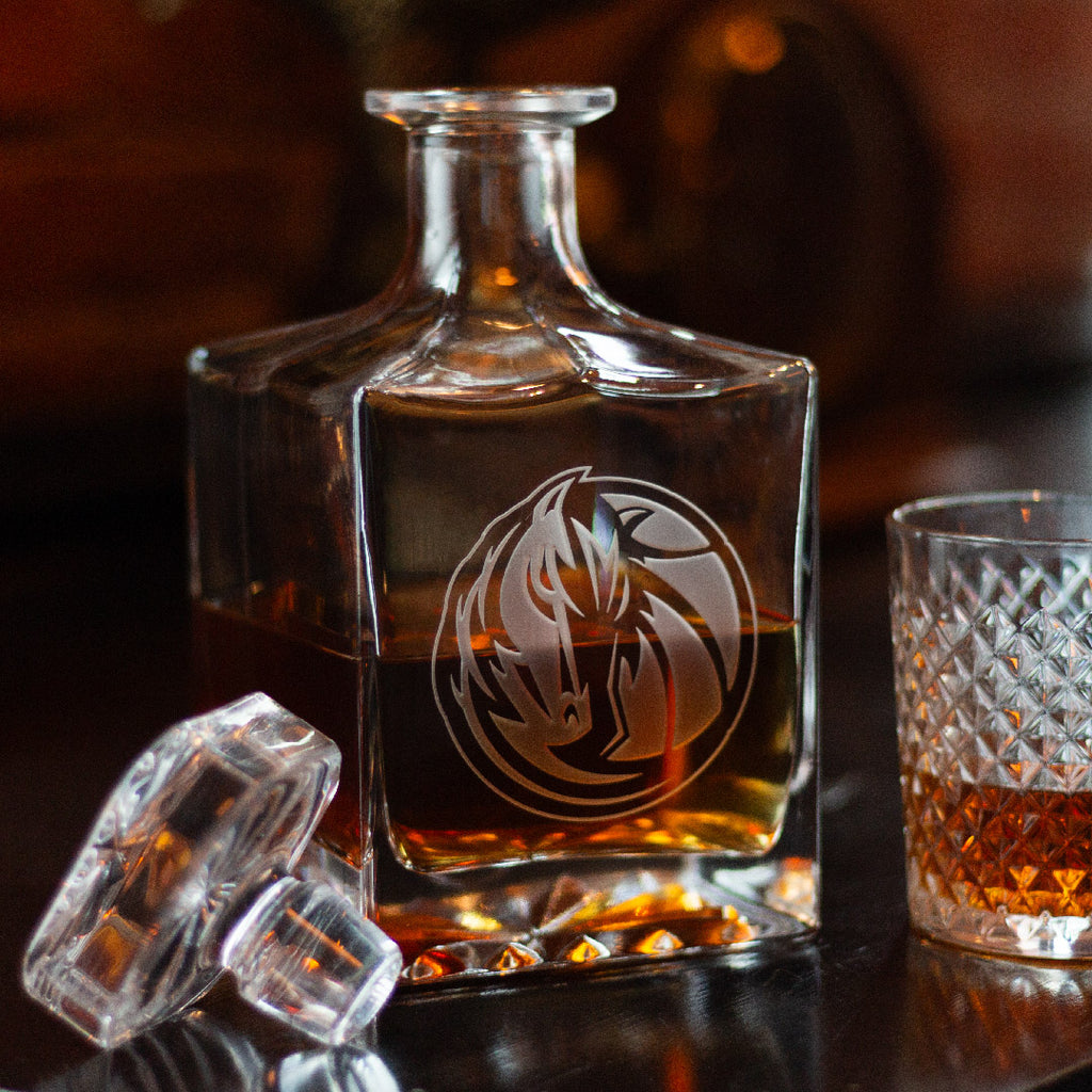 Dallas Mavericks Square 1L Decanter