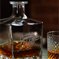 Oklahoma City Thunder Square 1L Decanter