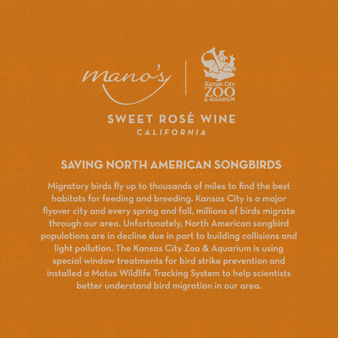 Baltimore Oriole Sweet Rosé