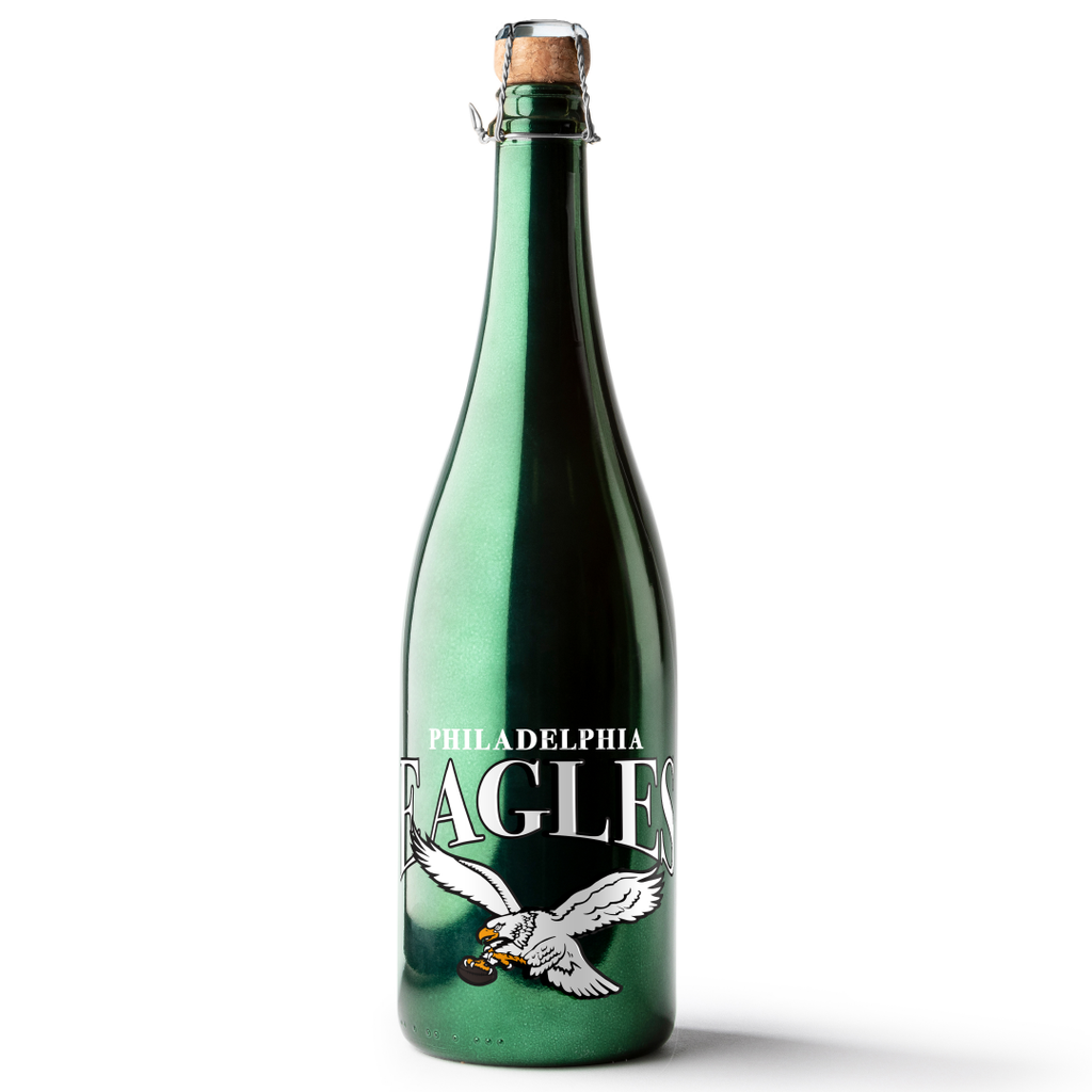 Philadelphia Eagles Metallic Green Bubbly
