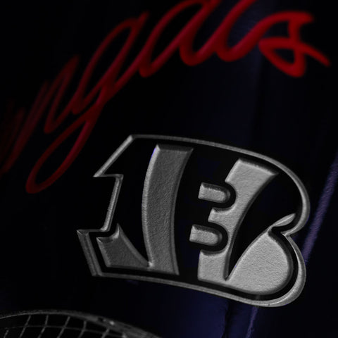 Cincinnati Bengals Stadium Etched Wine Bottle