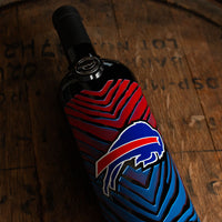 Buffalo Bills Artist Series Etched Wine