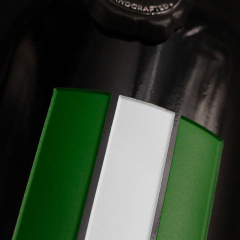 Philadelphia Eagles Retro Stripes Etched Wine