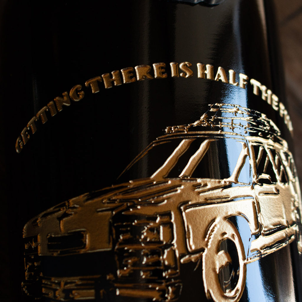 National Lampoons Vacation Car Etched Wine