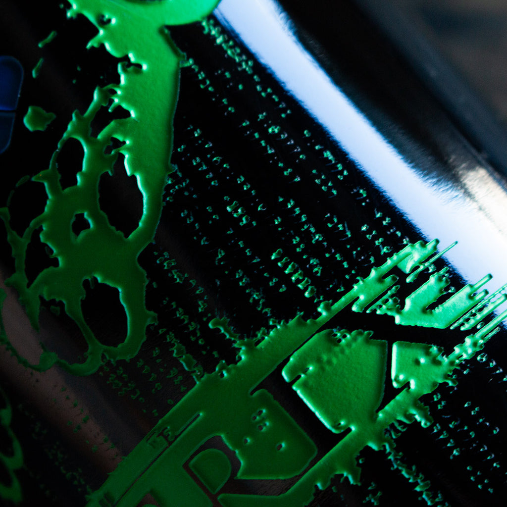 The Matrix Code Etched Wine