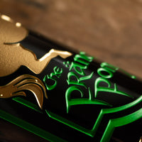 The Lord of the Rings Prancing Pony Etched Wine