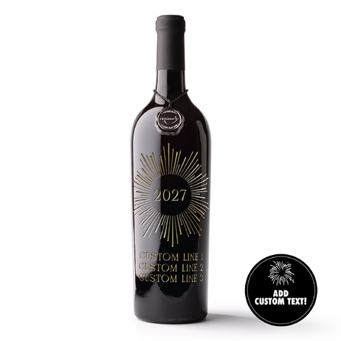 2027 Burst Custom Etched Wine