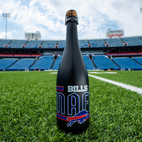 Buffalo Bills Matte Black Bubbly