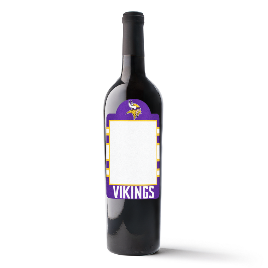 Minnesota Vikings Photo Label Cabernet Sauvignon