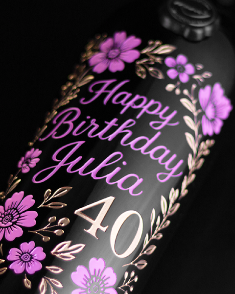 Do it yourself! Fully custom bottles.