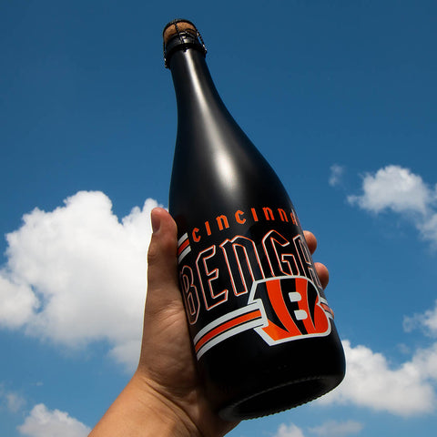 Cincinnati Bengals Matte Black Bubbly