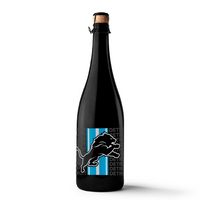 Detroit Lions Matte Black Bubbly