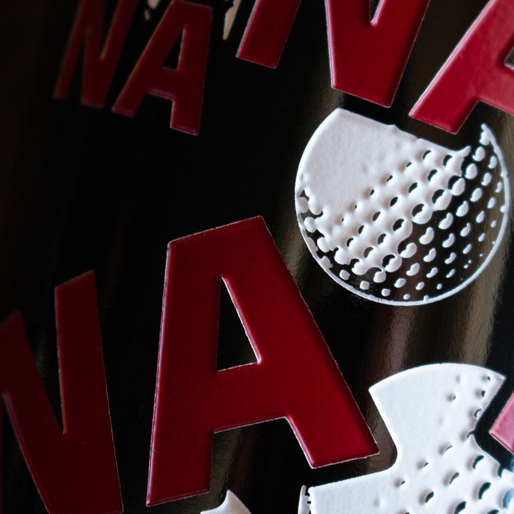 Caddyshack Na Na Na Etched Wine
