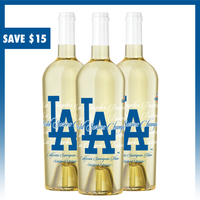 Los Angeles Dodgers 2024 World Series Sauvignon Blanc 3 Pack